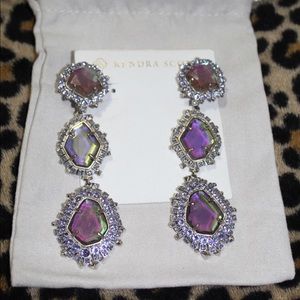 Kendra Scott Aria Clip On Statement Earrings